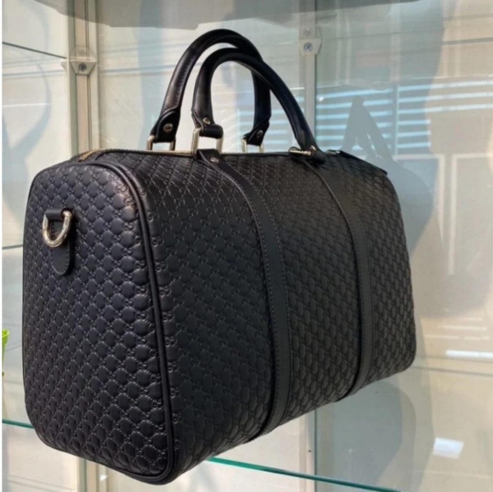 Authentic Gucci Microguccissima Boston Bag